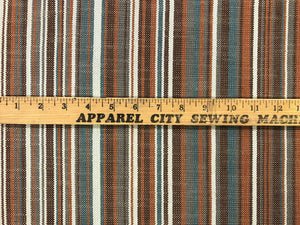 Mark Alexander - Vista - M585/05 Berry Indoor Outdoor Linen Blend Mocha Brown Beige Teal Grey Cream Burnt Orange Upholstery Drapery Fabric