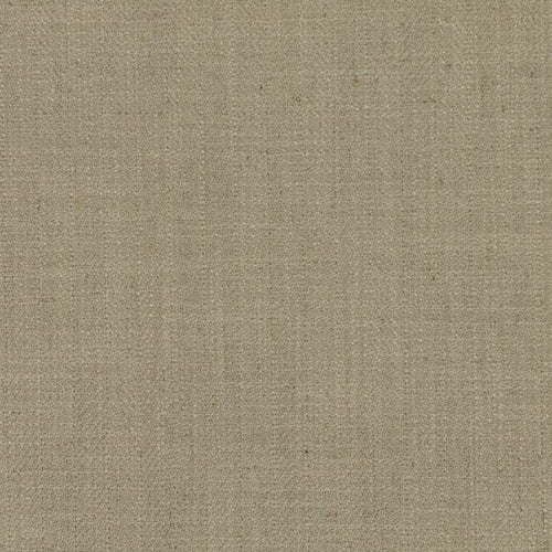 Barrister Cream Upholstery Minimalist Linen Poly Fabric / Sandstone