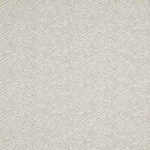 Strand Ivory Chevron Upholstery Fabric / Ivory