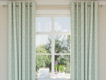 Load image into Gallery viewer, Heavy Duty Floral Seafoam Blue Beige Green Upholstery Drapery Fabric
