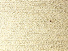 Load image into Gallery viewer, Crypton Stain Water Resistant Mid Century Modern Basketweave Tweed Chenille White Ivory Beige Upholstery Fabric RMCR II