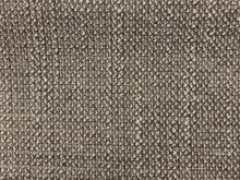 Load image into Gallery viewer, Crypton Stain Water Resistant Mid Century Modern Basketweave Tweed Chenille Gray Silver Ecru Neutral Upholstery Fabric RMCR XI