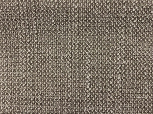 Crypton Stain Water Resistant Mid Century Modern Basketweave Tweed Chenille Gray Silver Ecru Neutral Upholstery Fabric RMCR XI