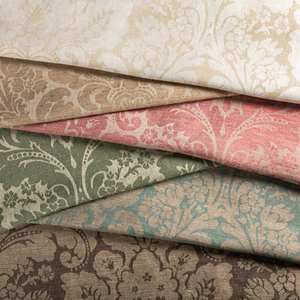 Lee Jofa Acanthus Damask Fabric / Sable