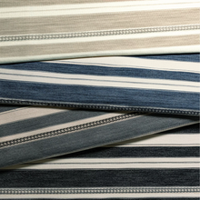Load image into Gallery viewer, Lee Jofa Entoto Stripe Fabric / Ivory/Black