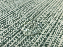 Load image into Gallery viewer, Designer Water &amp; Stain Resistant Speckled Tweed Aqua Blue White Indoor Outdoor Upholstery Drapery Fabric