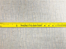 Load image into Gallery viewer, Duralee Water &amp; Stain Resistant Beige Ice Blue Flax Viscose Abstract Upholstery Fabric