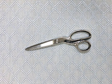 Load image into Gallery viewer, Designer Ice Blue Woven Geometric Acrylic Backed Genuine Straw Upholstery Fabric