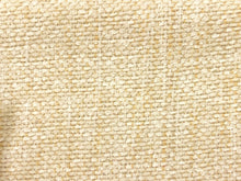 Load image into Gallery viewer, Crypton Stain Water Resistant Mid Century Modern Tweed Chenille Off White Ivory Beige Upholstery Fabric RMCR III