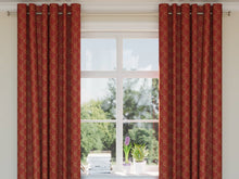 Load image into Gallery viewer, Heavy Duty Leaf Brocade Red Burgundy Beige Gold Upholstery Drapery Fabric