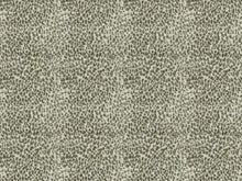 Load image into Gallery viewer, Kendall Wilkinson Soukii Charcoal Grey Beige Animal Pattern Velvet Upholstery Fabric