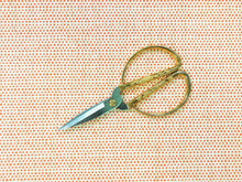 Load image into Gallery viewer, Manuel Canovas Cowtan &amp; Tout Lipari Orange Cream Indoor Outdoor Basketweave Upholstery Fabric