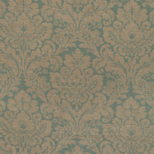 Load image into Gallery viewer, Lee Jofa Acanthus Damask Fabric / Blue
