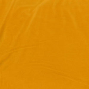 Upholstery Drapery Velvet Fabric Yellow Mustard / Marigold