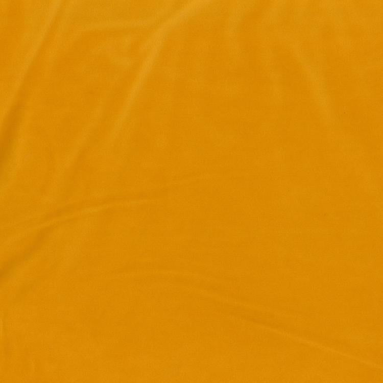 Upholstery Drapery Velvet Fabric Yellow Mustard / Marigold
