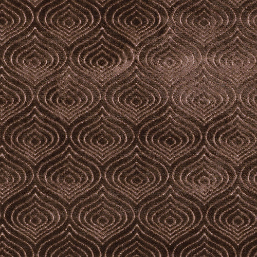 SCHUMACHER CLOISONNE VELVET FABRIC 62642 / BEAR