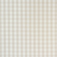 Load image into Gallery viewer, SCHUMACHER ELTON COTTON CHECK FABRIC 63068 / NATURAL