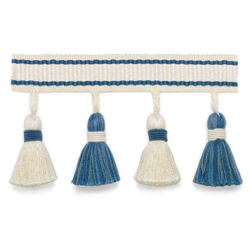 Schumacher Merida Tassel Fringe Trim 63080 / Marine