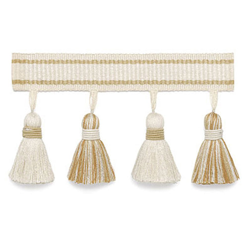 Schumacher Merida Tassel Fringe Trim 63084 / Sand