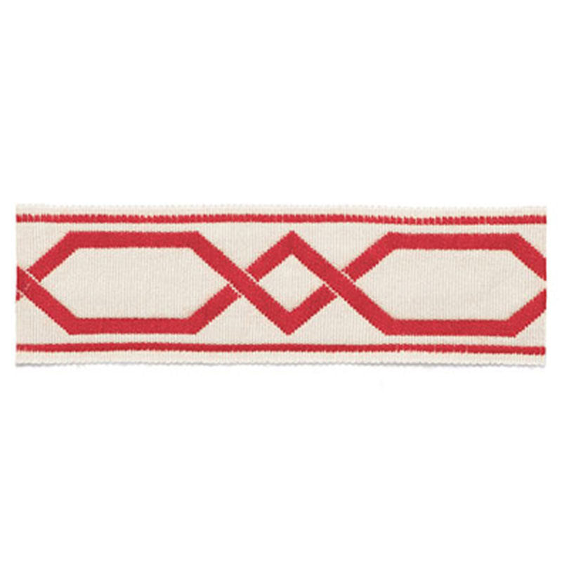 Schumacher Saint Tropez Braid Trim 63092 / Coral