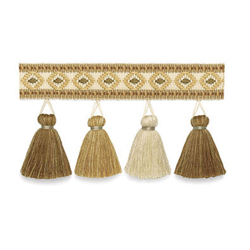 Schumacher Pembury Tassel Fringe Trim 63154 / Champagne