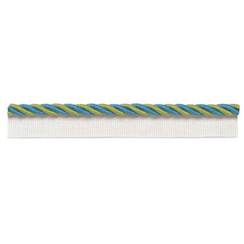 Schumacher Capri Lipcord Trim 63351 / Lagoon