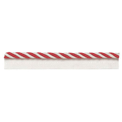 Schumacher Capri Lipcord Trim 63352 / Coral