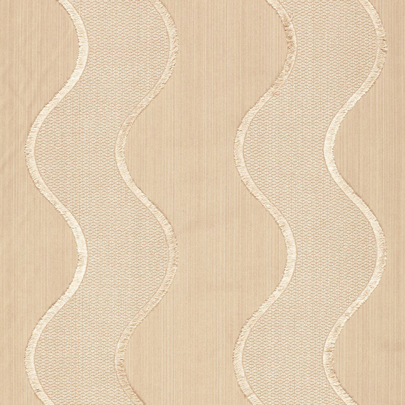 SCHUMACHER WAVELENGTH FABRIC 63701 / PEBBLE