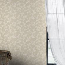 Load image into Gallery viewer, Schumacher Bamboo Garden Wallpaper 6468 / Stone Shimmer