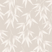 Load image into Gallery viewer, Schumacher Bamboo Garden Wallpaper 6468 / Stone Shimmer