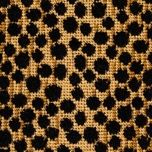 Load image into Gallery viewer, SCHUMACHER NAKURU LINEN VELVET FABRIC 64734 / LEOPARD