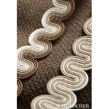 Load image into Gallery viewer, Schumacher Sabine Braid Trim 65360 / Blanc / Linen