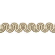 Load image into Gallery viewer, Schumacher Sabine Braid Trim 65360 / Blanc / Linen