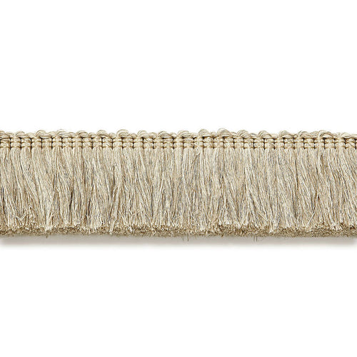 Schumacher Anton Linen Ruche Trim 65451 / Natural