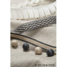 Load image into Gallery viewer, Schumacher Bertrand Linen Braid Trim 65530 / Blanc