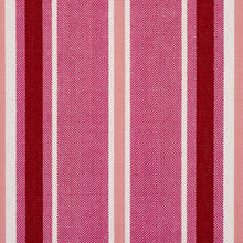 Load image into Gallery viewer, SCHUMACHER MINZER COTTON STRIPE FABRIC 66016 / PINK