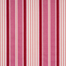 Load image into Gallery viewer, SCHUMACHER MINZER COTTON STRIPE FABRIC 66016 / PINK