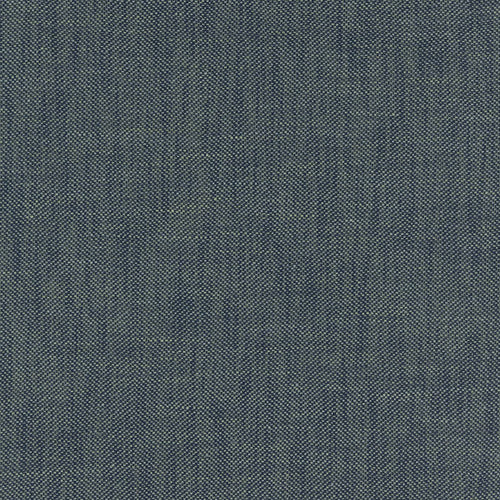 SCHUMACHER PARKER JUTE HERRINGBONE FABRIC 66720 / DENIM