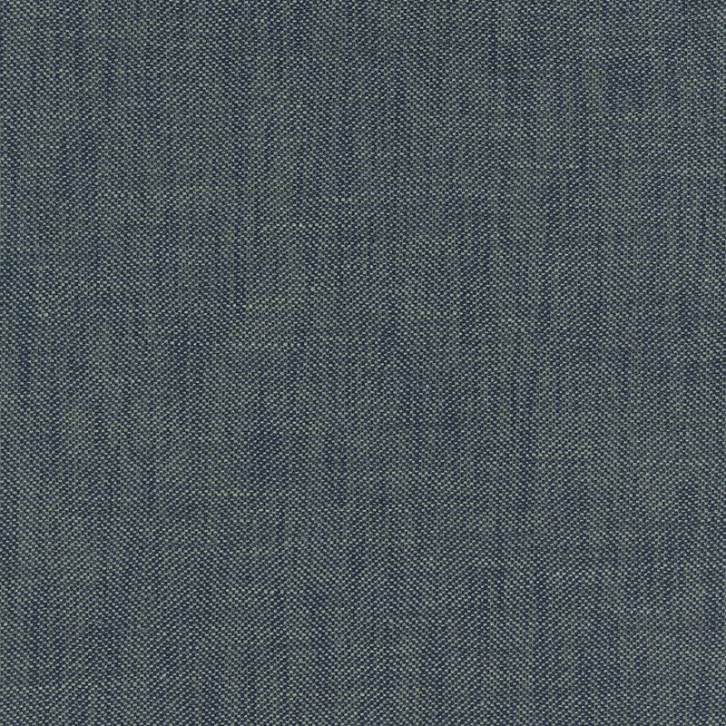 SCHUMACHER PARKER JUTE HERRINGBONE FABRIC 66720 / DENIM