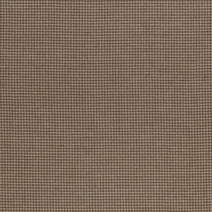 SCHUMACHER HUSTON WOOL HOUNDSTOOTH FABRIC 66780 / SABLE