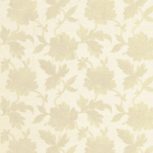 Schumacher Moon Garden Embroidery Fabric 66851 / Champagne