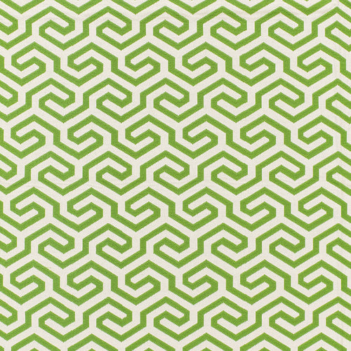 SCHUMACHER MING FRET FABRIC 66883 / GRASS