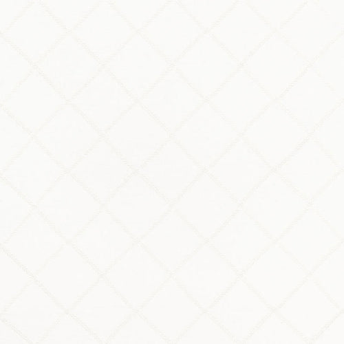SCHUMACHER GEMMA SHEER FABRIC 67180 / BLANC