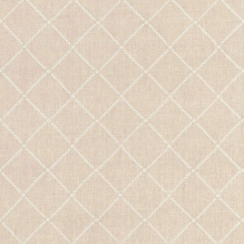 SCHUMACHER GEMMA SHEER FABRIC 67181 / LINEN