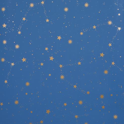 Schumacher Scattered Stars Wallpaper / Night