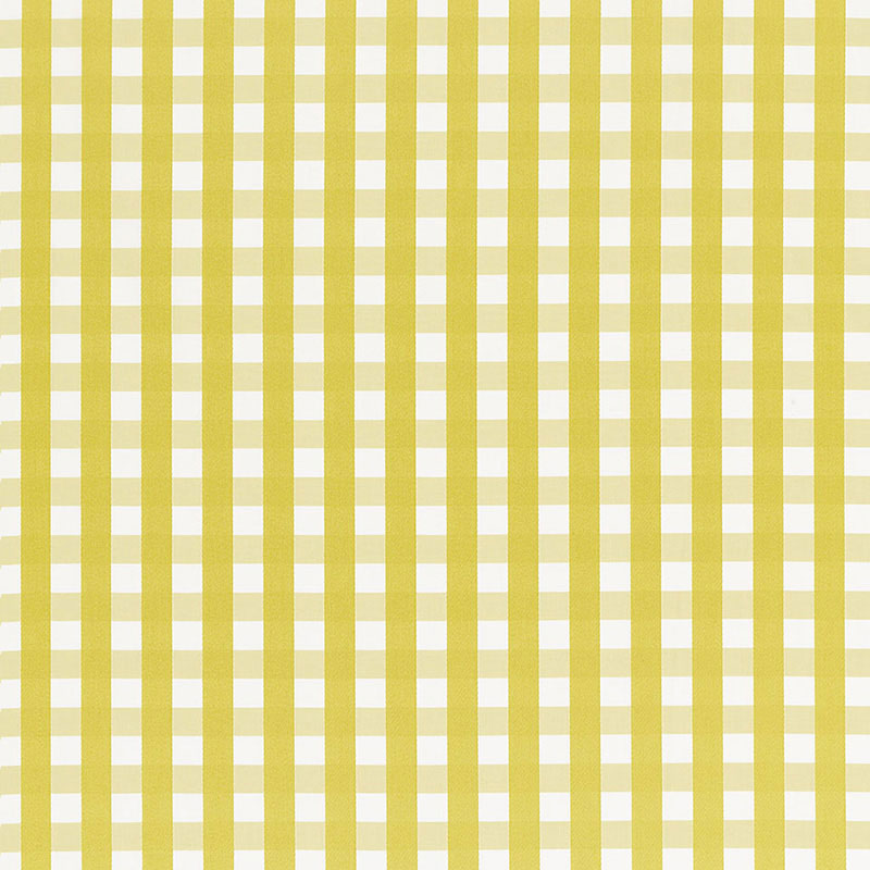 SCHUMACHER BERMUDA CHECK FABRIC 68060 / CITRON
