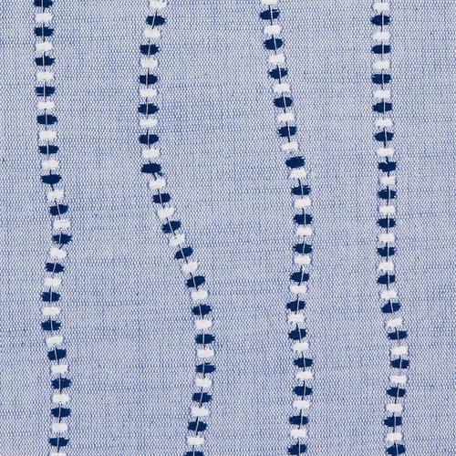 Schumacher Elodie Embroidery Fabric 82231 / Chambray