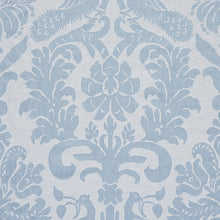 Load image into Gallery viewer, Schumacher Anna Damask Fabric 68437 / Soft Blue
