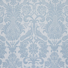 Load image into Gallery viewer, Schumacher Anna Damask Fabric 68437 / Soft Blue