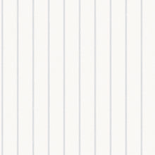 Load image into Gallery viewer, Schumacher Shirt Stripe Wallpaper 6856 / White